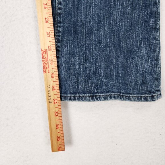 Salt Works Jeans Womens 31 Blue Broadway Bootcut Stretch Low Rise 90s Retro - Picture 5 of 12